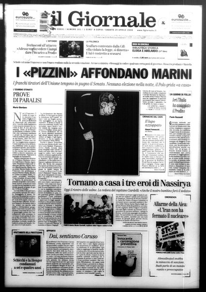 Il giornale : quotidiano del mattino